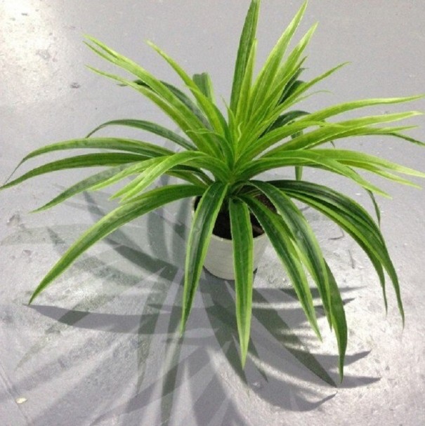 Planta artificial verde verde L