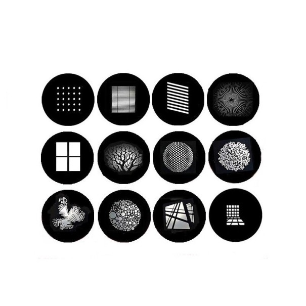 Plantilla de filtro de iluminación de estudio 12 uds.
