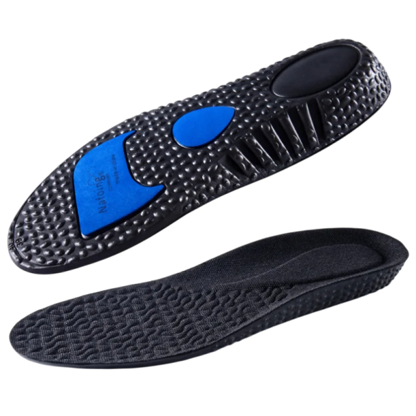 Plantillas elevadas de 2,5 cm Color neutro Tacones con amortiguación de gel Plantillas suaves y transpirables Caminata cómoda Aumento de altura Sin ajustes negro 35-36
