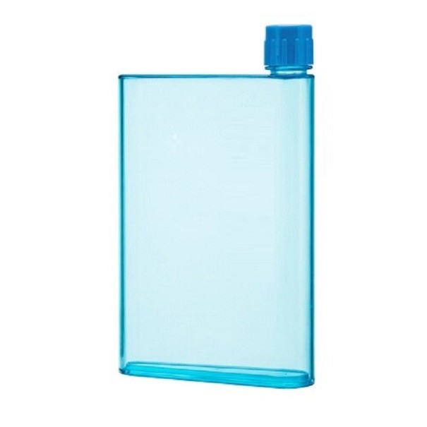 Płaska butelka podróżna niebieski S
