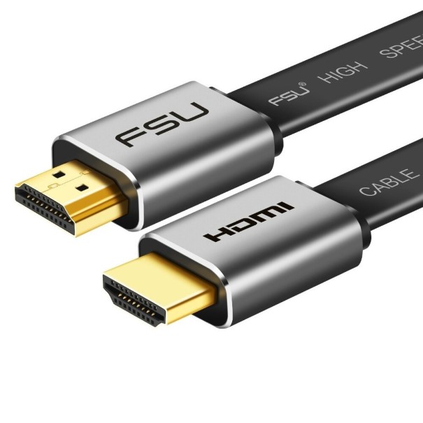 Płaski kabel połączeniowy HDMI 2.0 M / M 1,5 m