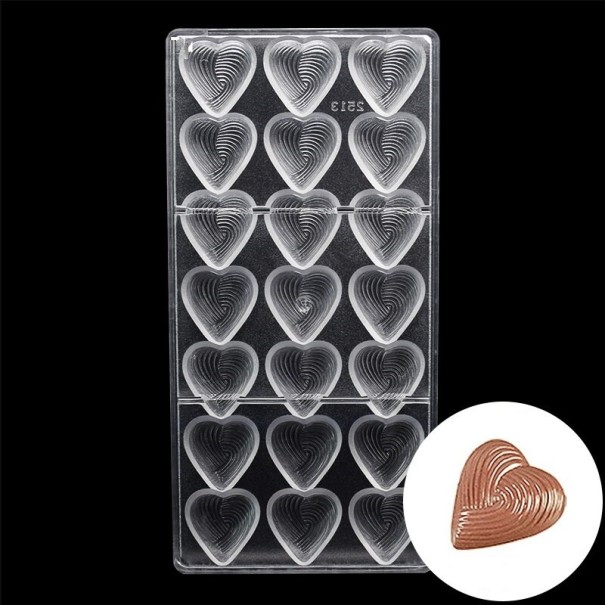 Plastchokladform 7