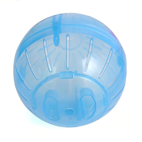 Plastic bal voor knaagdieren blauw