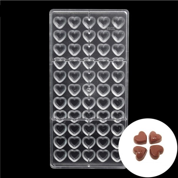 Plastic chocoladevorm 6