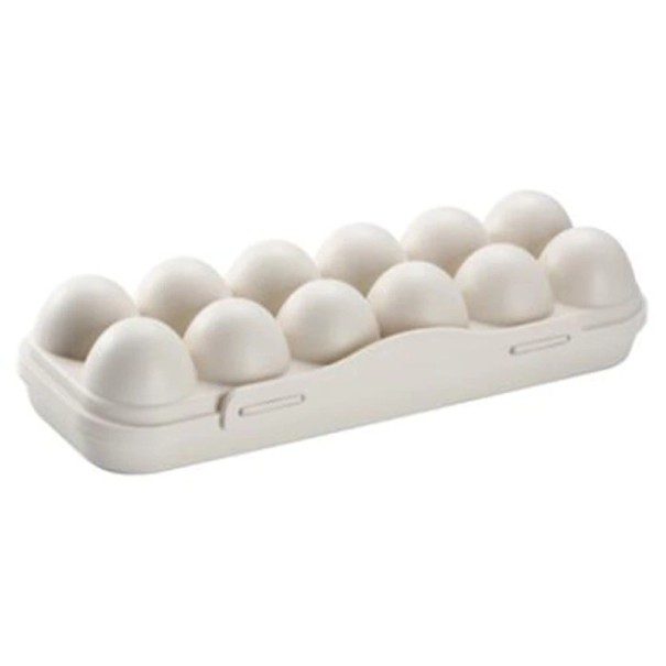 Plastic Egg Container C709 cream
