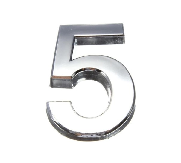 Plastic House Numbers 5