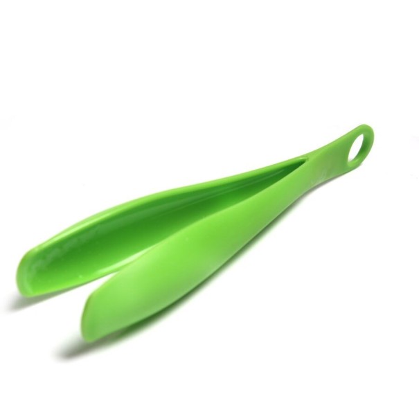 Plastic Kitchen Tongs green