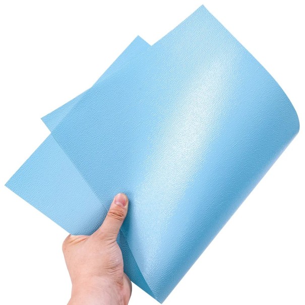 Plastische Platte zur Wassersimulation 25 x 27,5 cm Blaue transparente Folie mit Textur der Wasseroberfläche für Dioramen Modellbau Fluss See 2
