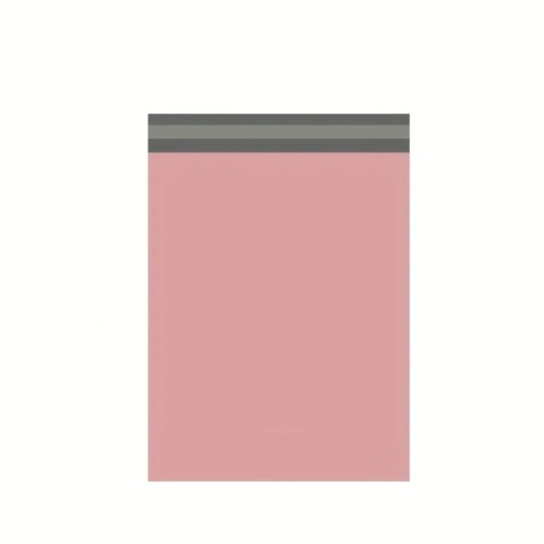 Plastové sáčky na balení dárků sada 10 ks s lepícím uzávěrem 17 x 30 cm víceúčelové obálky pro odesílání zásilek a balení růžová
