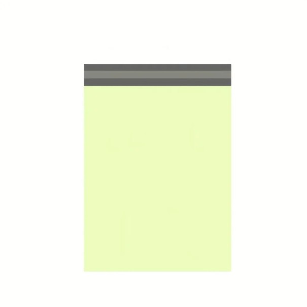 Plastové sáčky na balení dárků sada 10 ks s lepícím uzávěrem 25 x 35 cm víceúčelové obálky pro odesílání zásilek a balení zelená