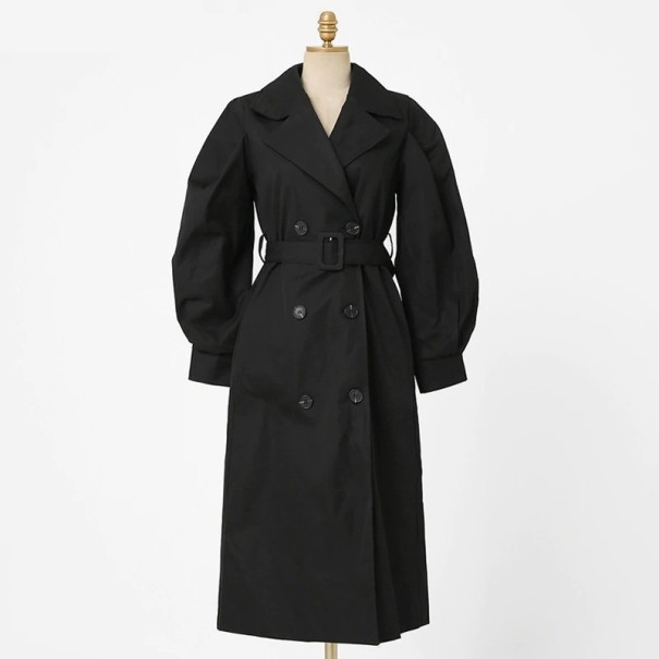 Płaszcz damski P1487 czarny M