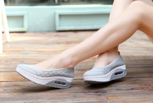 Platform ballerina&#39;s voor dames