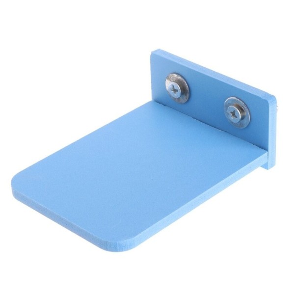 Platform voor kleine knaagdieren blauw L