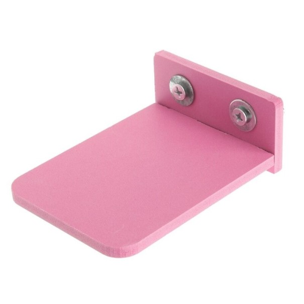 Platform voor kleine knaagdieren roze L