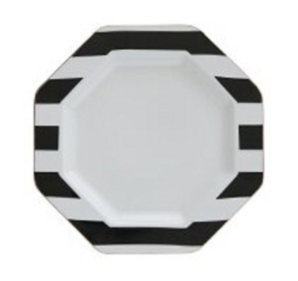Plato con forma octogonal 2