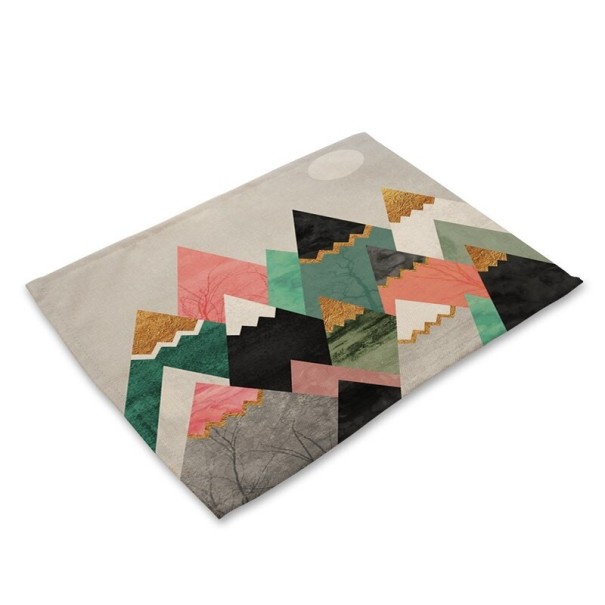 Plats med geometriska ornament 3