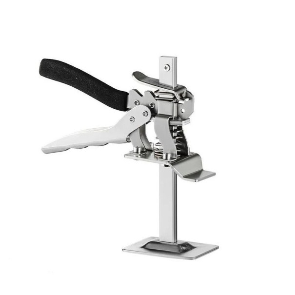 Plattenheber 195x60x80 mm Handheber aus Edelstahl Energiesparender Arm Höhenversteller für Fliesen Türpaneele Gipskarton 1