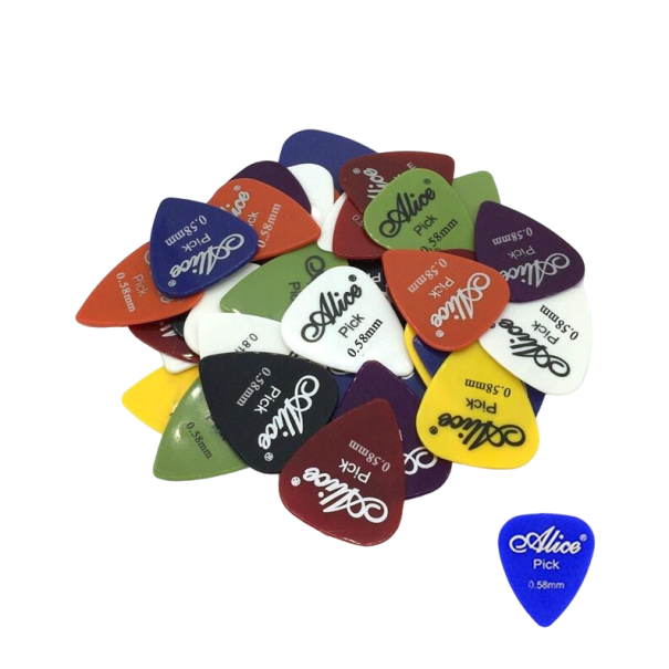Plectrums 0.58 mm 50 pcs 1