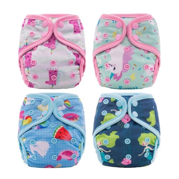 Plenkové kalhotky na patenty 4 ks 2-5 kg 2