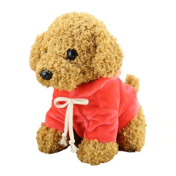 Pluche hond 18 cm 2