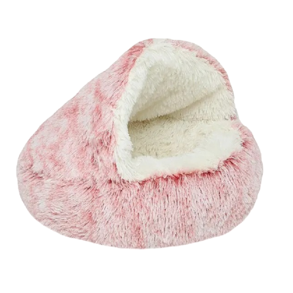 Pluche kattenmand 40 x 40 cm V178 roze