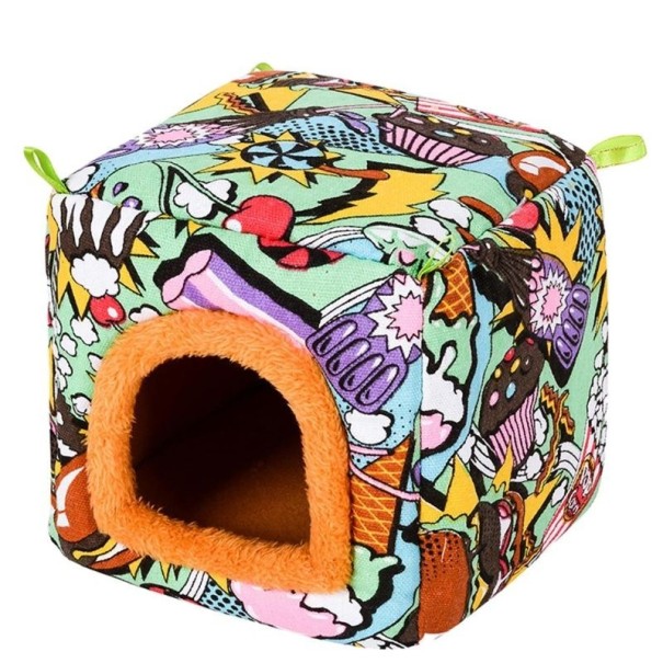 Pluchen bed voor knaagdieren 4