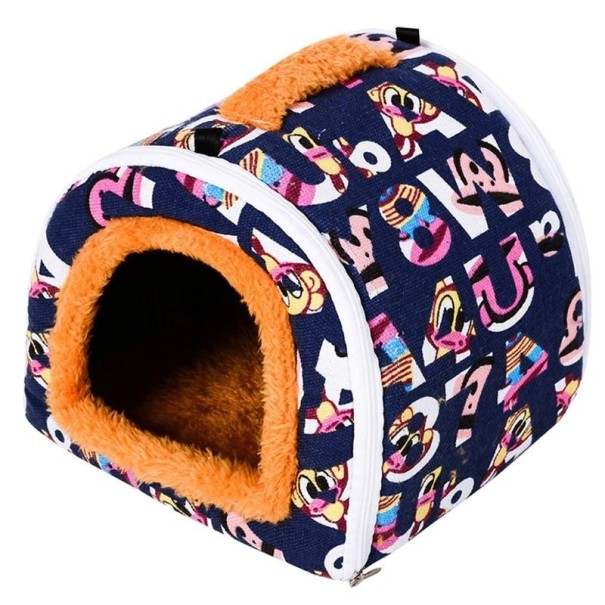 Pluchen bed voor knaagdieren 8