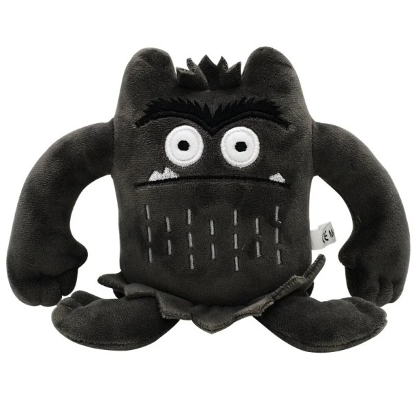 Pluchen speelgoed schattig monster 15 cm Kleurrijke zachte decoratie Kinderspeelgoed Origineel cadeau Pluchen beeldje voor vreugde roze