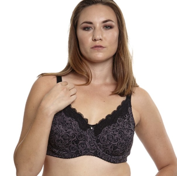 Plus-koon rintaliivit J987 harmaa 95E