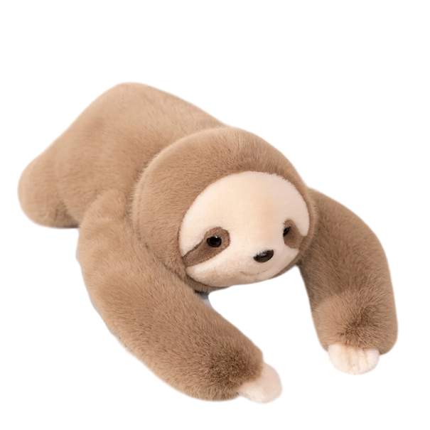 Plüschfaultier 45 cm Große weiche Plüschspielzeug aus PP-Baumwolle Niedliches Tierplüsch für Kinder Weiche Dekoration und originelles Geschenk für das Zimmer 1