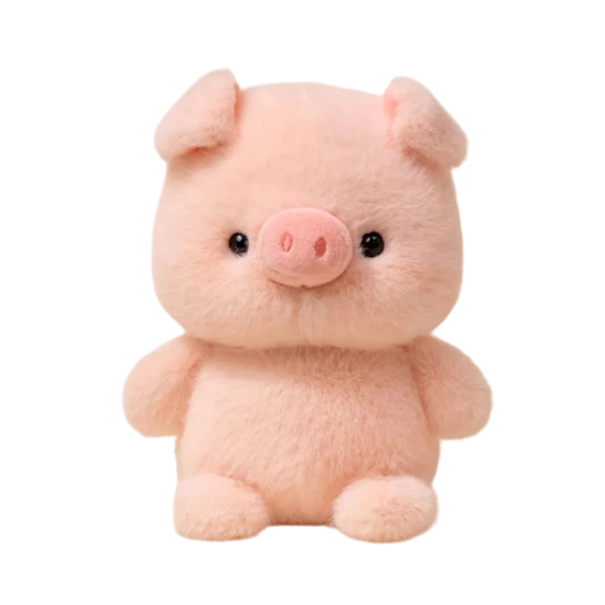 Plush Pig 16 cm Soft Plush Toy Made of Soft Material with PP Cotton Filling Cute Pink Pet Gift and Decoration 1
