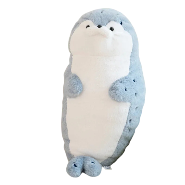 Plush Seal 65 cm Soft Plush and PP Cotton Realistic Toy Cute Pet Room Decoration Cushion Gift for Children and Adults 1
