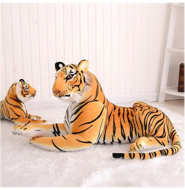 Plüss tigris 30 - 50 cm - pamut 50 cm