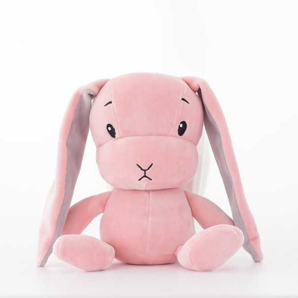 Pluszowy królik 30 cm różowy