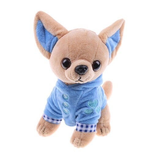 Plys Chihuahua blå