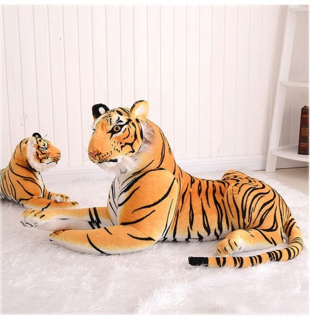 Plys tiger 30 - 50 cm - bomuld 40 cm