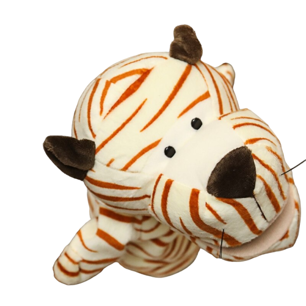 Plyšový maňásek tygr oranžová