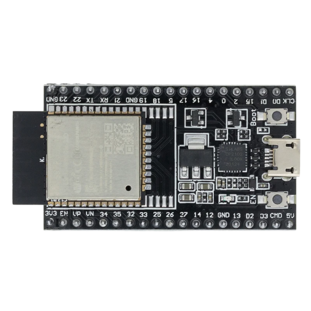 Płytka rozwojowa ESP32-WROOM-32D 38Pin z Micro USB i chipem CP2102 moduł WiFi Bluetooth do projektów IoT Arduino i mikrokontrolerów 1