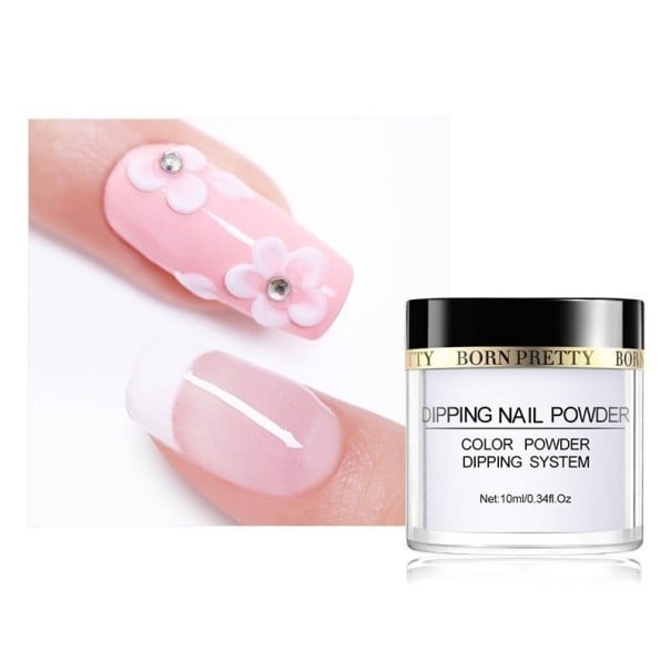Pó de acrílico para unhas 10 ml T1053 branco