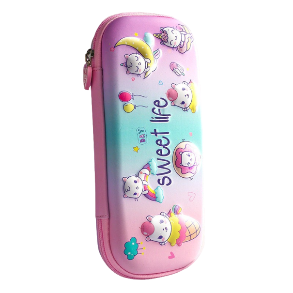 Pochette d'école avec motif de chat 1