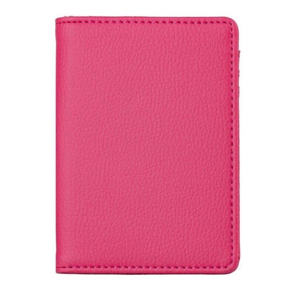 Pochette de voyage pour documents T1052 rose foncé