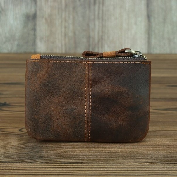 Pochette de voyage pour homme T1066 marron foncé