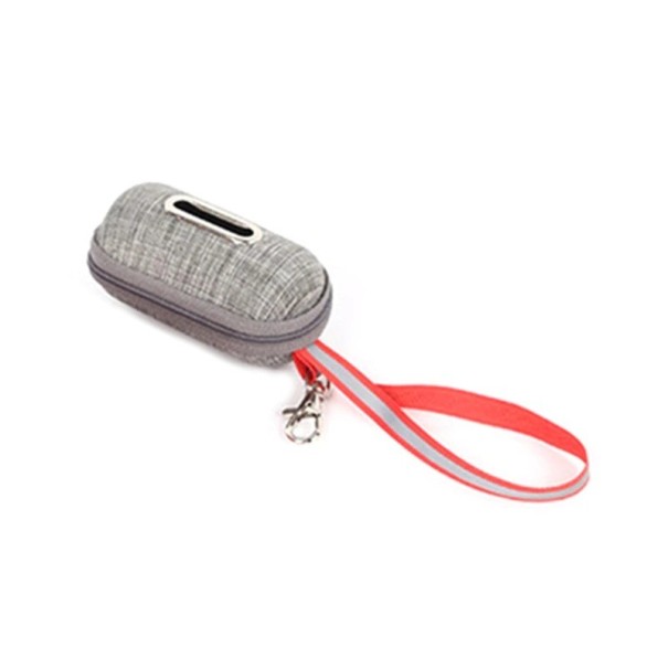 Pochette pour sacs à excréments de chien C719 gris