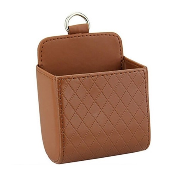 Pochette suspendue pour ventilation marron