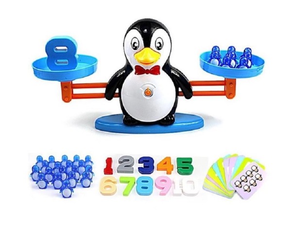 Počítací hračka tučňák 1