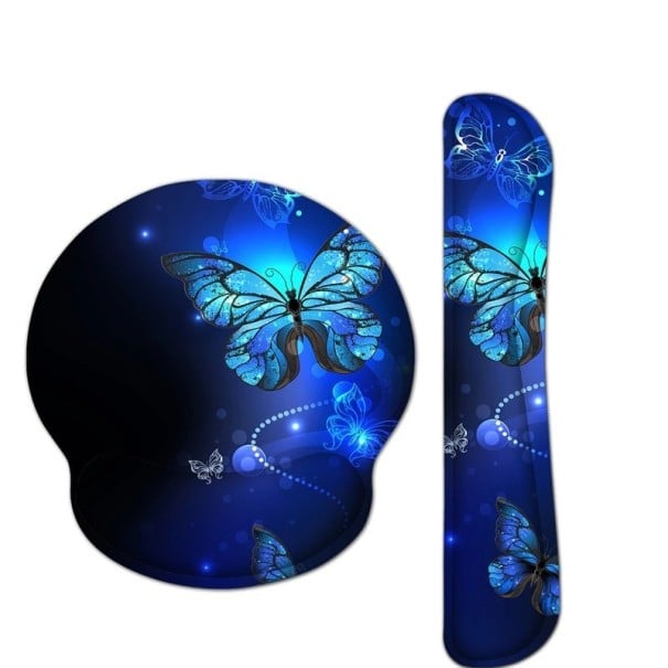 Podložka pod myš s ergonomickou podpěrou zápěstí ke klávesnici 6