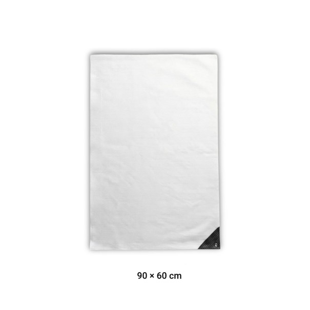 Podložka pod stan 90 x 60 cm Voděodolná a ultralehká Potisk vrstevnicové mapy Zpevněný roh s očkem Bílá Na kempink a turistiku Papír 1