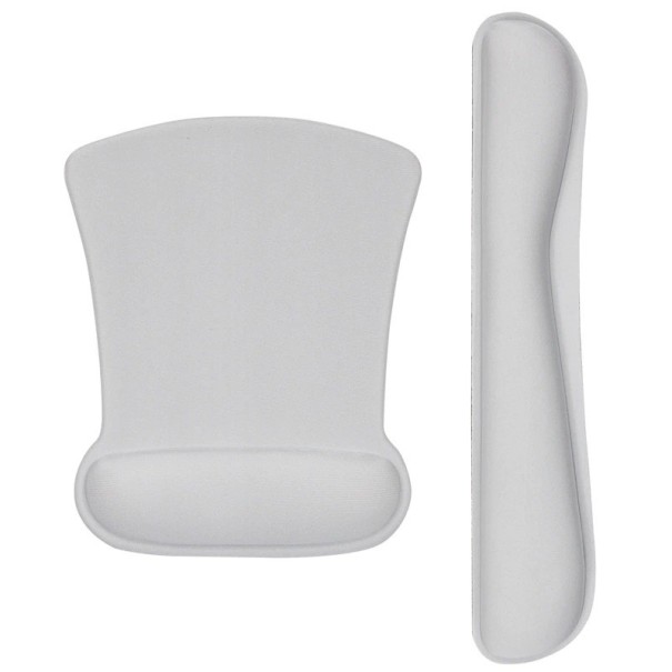 Podpadella ergonomica per mouse con supporto per polso per tastiera K2518 grigio 2