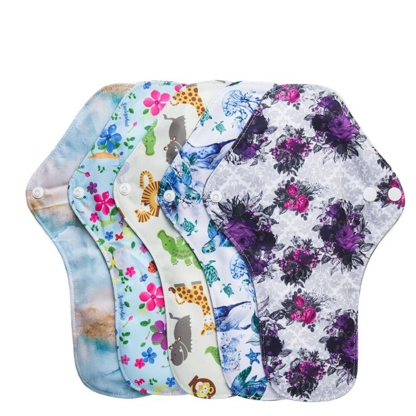 Podpaski menstruacyjne materiałowe 5 szt. P3786 5