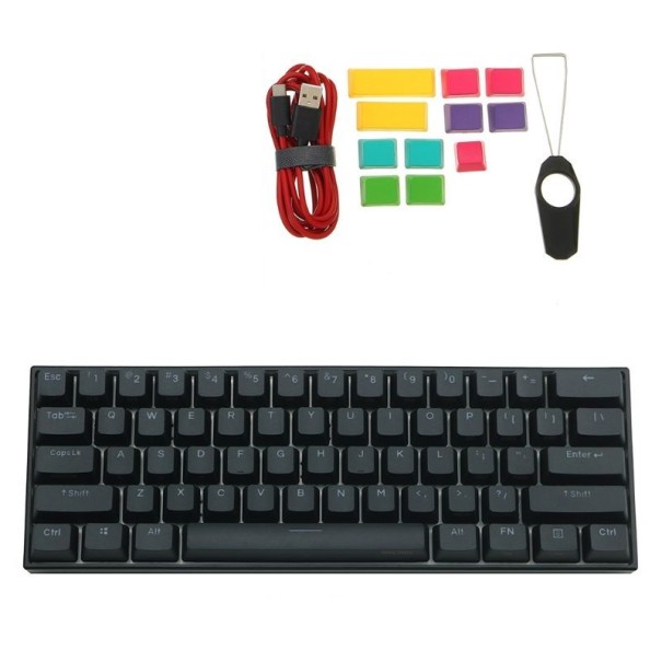 Podsvícená klávesnice dual mode K307 černá 3